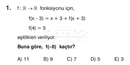 9.sınıf Matematik Fonksiyonlar 9.sınıf Matematik Fonksiyonlar